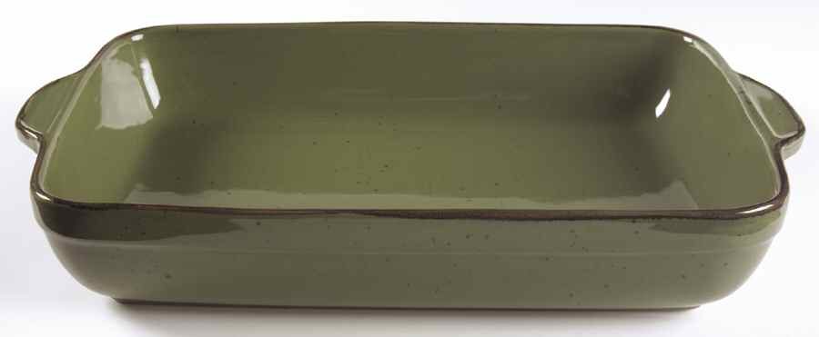 Cannes Green 16" Rectangular Baker by Sabatier-1