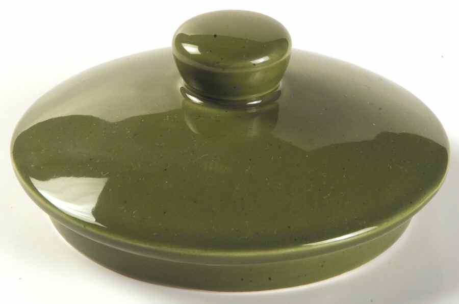 Cannes Green Lid for Sugar Bowl by Sabatier-1