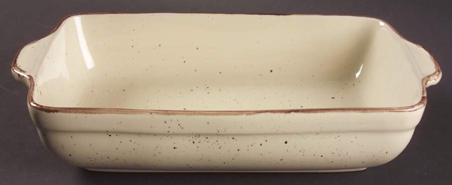 Cannes Ivory 13"  Rectangular Baker by Sabatier-1