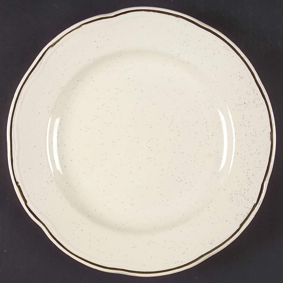Cannes Ivory Dinner Plate by Sabatier-1