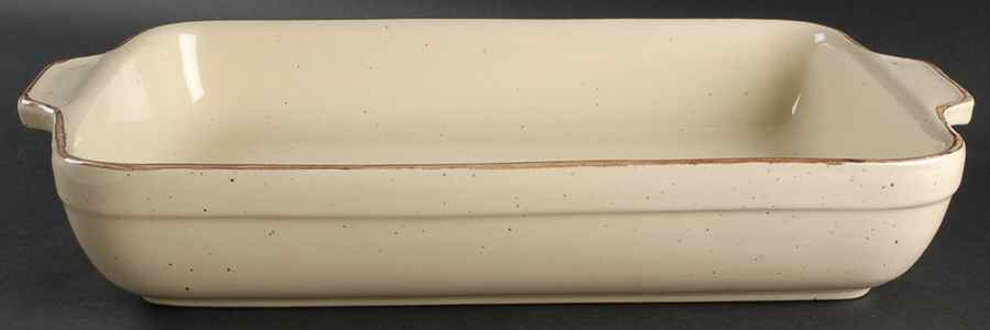 Cannes Ivory 16" Rectangular Baker by Sabatier-1