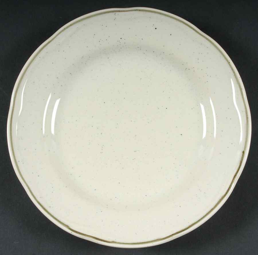 Cannes Ivory Salad Plate by Sabatier-1