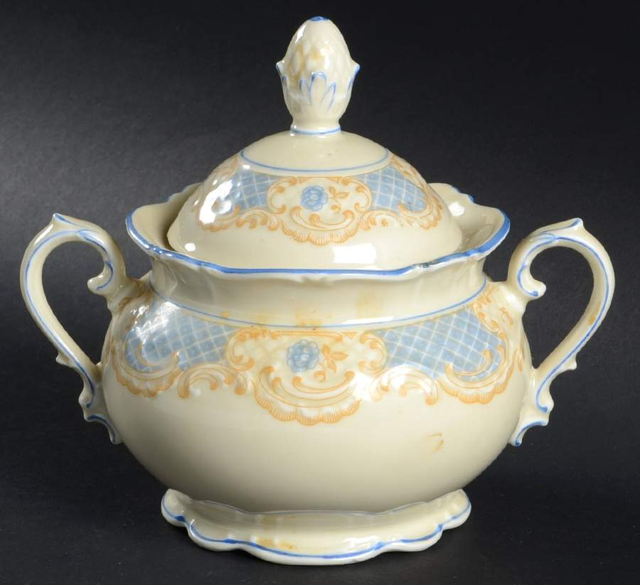 SCH266 Sugar Bowl & Lid by Schumann - Bavaria-1
