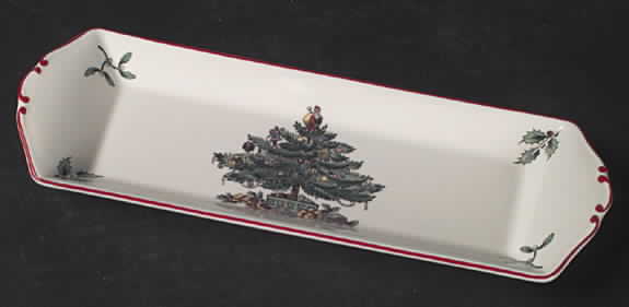 Christmas Tree Red Trim Mint Tray by Spode-1