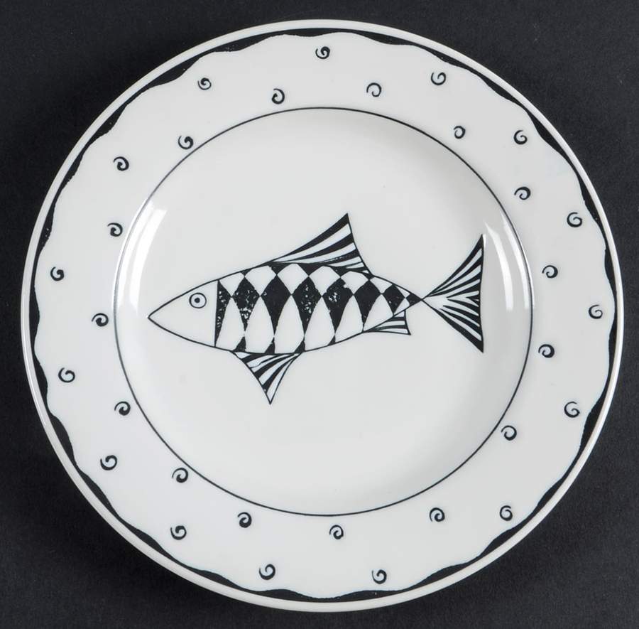 Oceana Salad Plate by Sakura-1