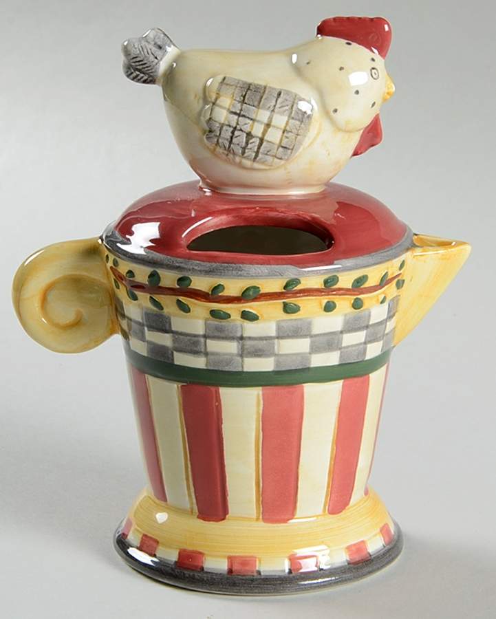 Twelve Days of Christmas (Cream Back) Figural Creamer by Sakura-1