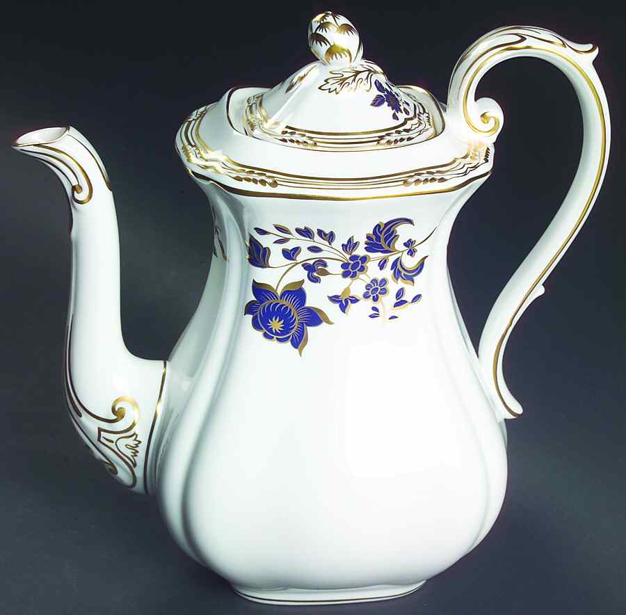 Pennington Gold Coffee Pot & Lid by Spode-1