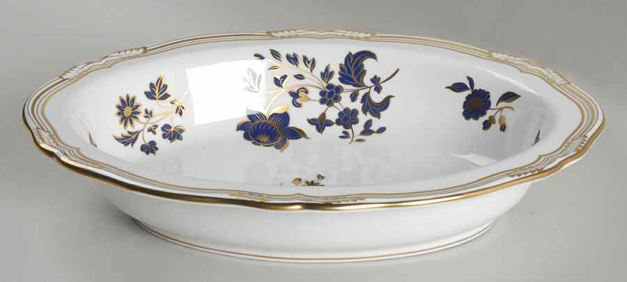 Pennington Gold 9" Oval Vegetable Bowl by Spode-1