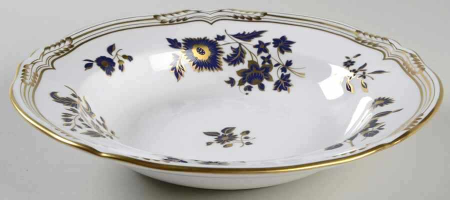 Pennington Gold Large Rim Soup Bowl by Spode-1