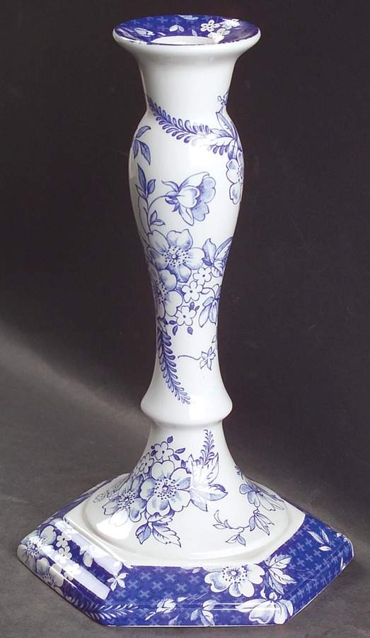 Penny Lane Honeywall 9" Tall Candlestick by Spode-1