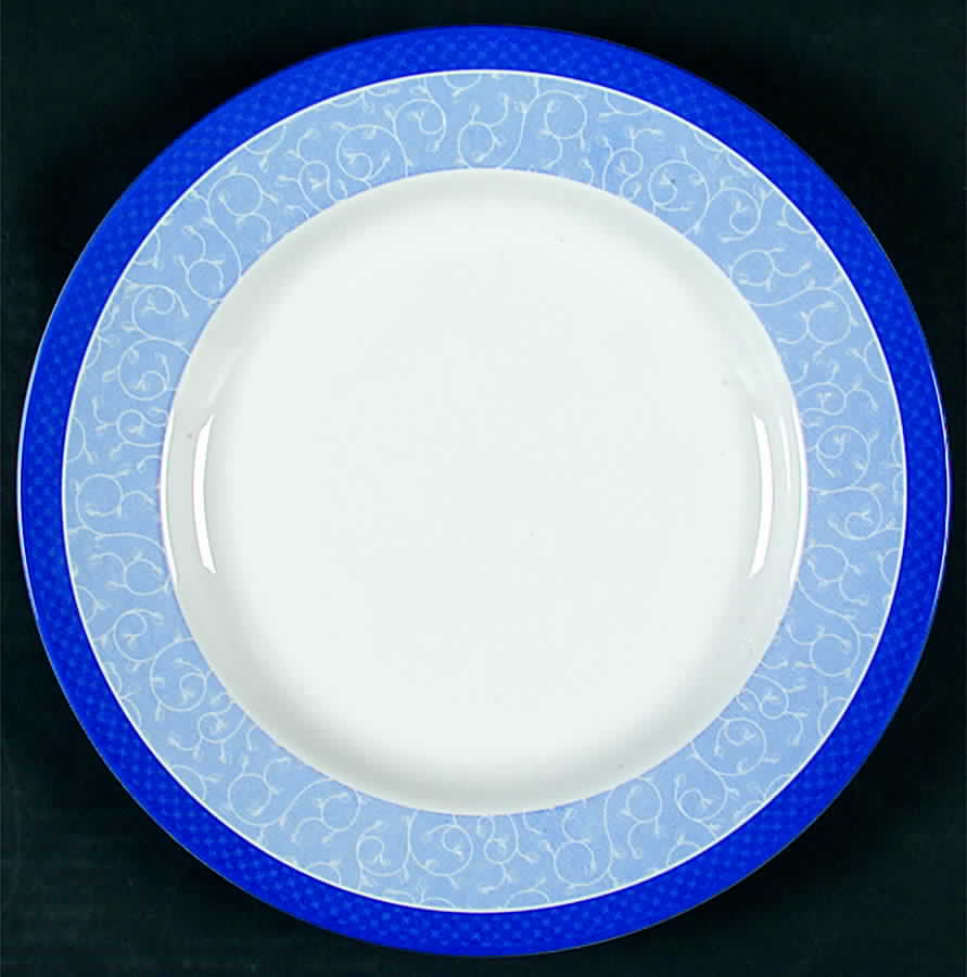 Penny Lane Leaf Band Dinner Plate by Spode-1