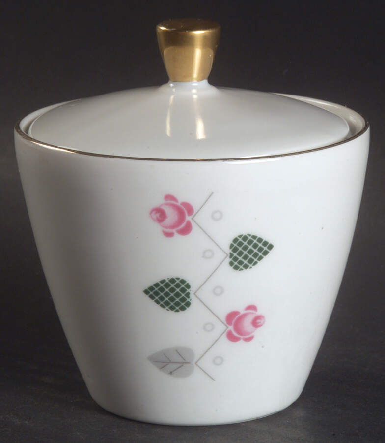SLT202 Sugar Bowl & Lid by Seltmann-1