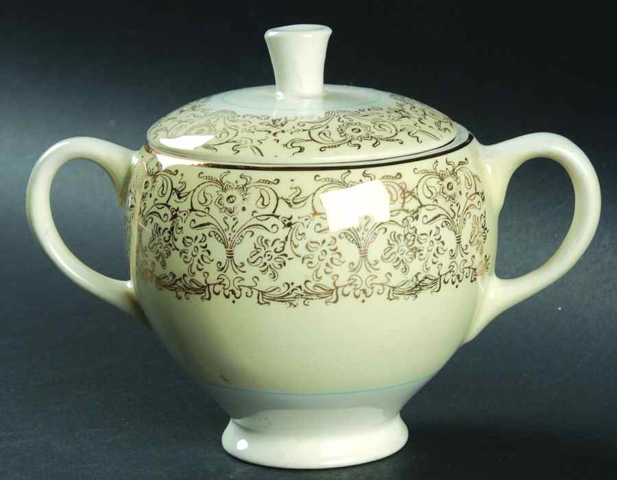 SLM194 Sugar Bowl & Lid by Salem-1