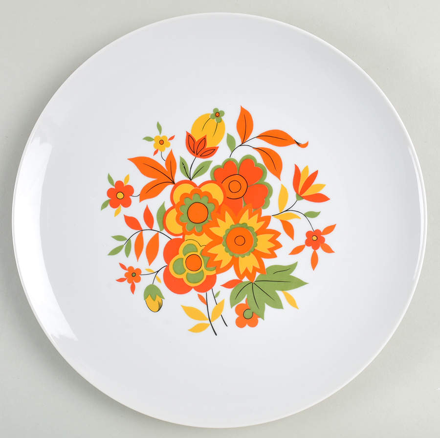 Ilikai Dinner Plate by Seyei Toki Co-1