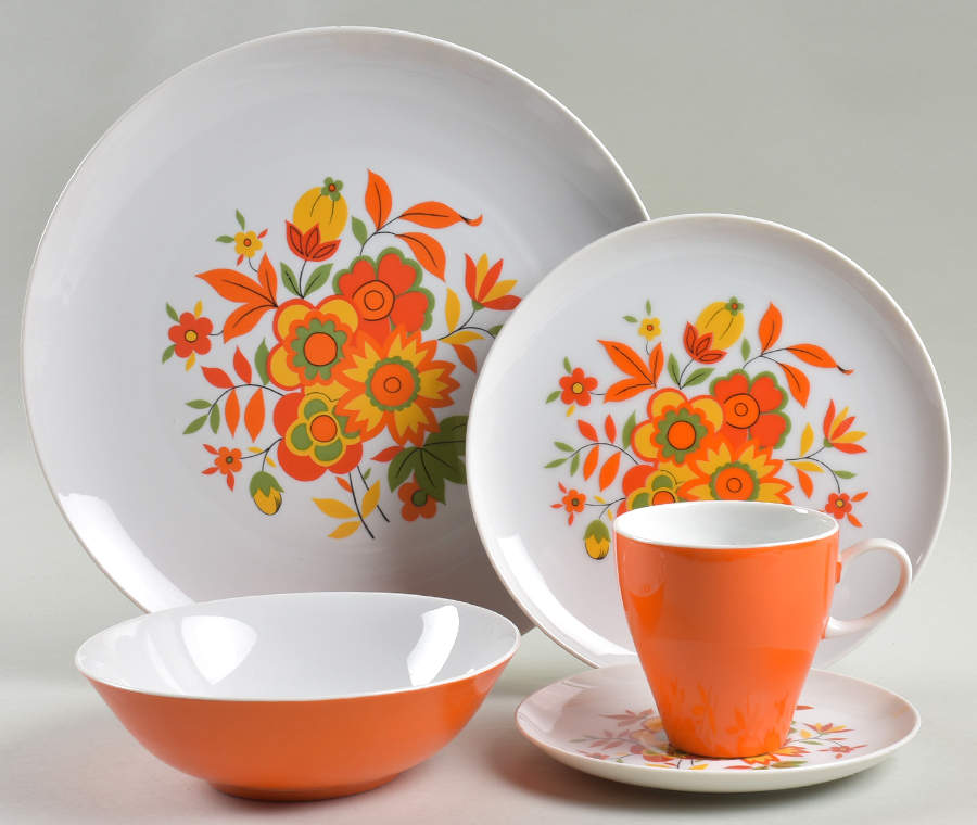Ilikai 5 Piece Place Setting by Seyei Toki Co-1