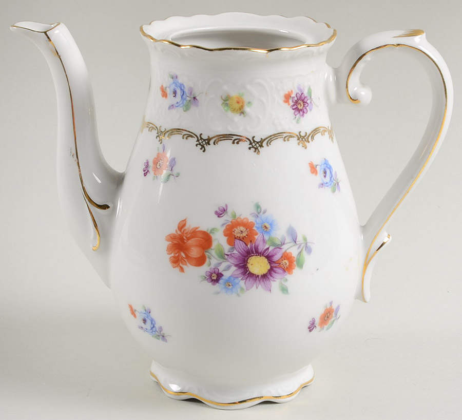 Bouquet Mini Coffee Pot No Lid by Schumann - Bavaria-1