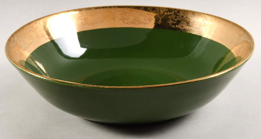 Green O Gold 8" Round Vegetable Bowl by Sabin-1