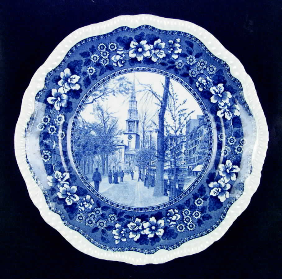 Boston Common Dinner Plate by Spode-1