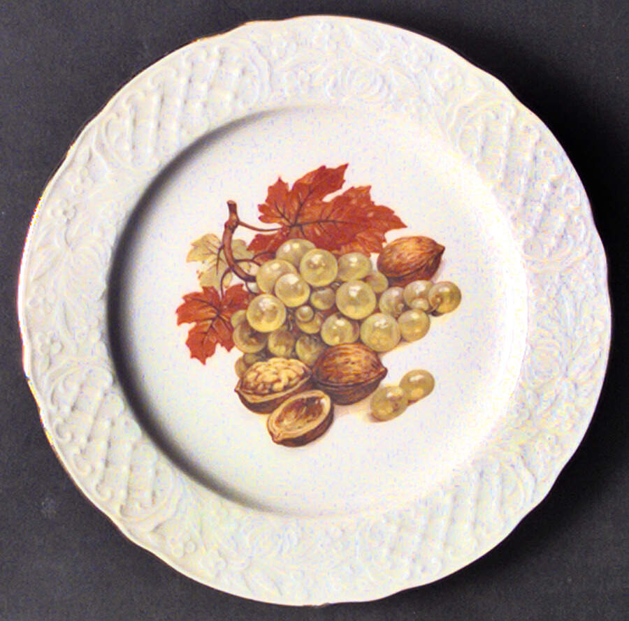 Harvest (Scalloped, No Verge) Bread & Butter Plate by Schumann - Bavaria-1