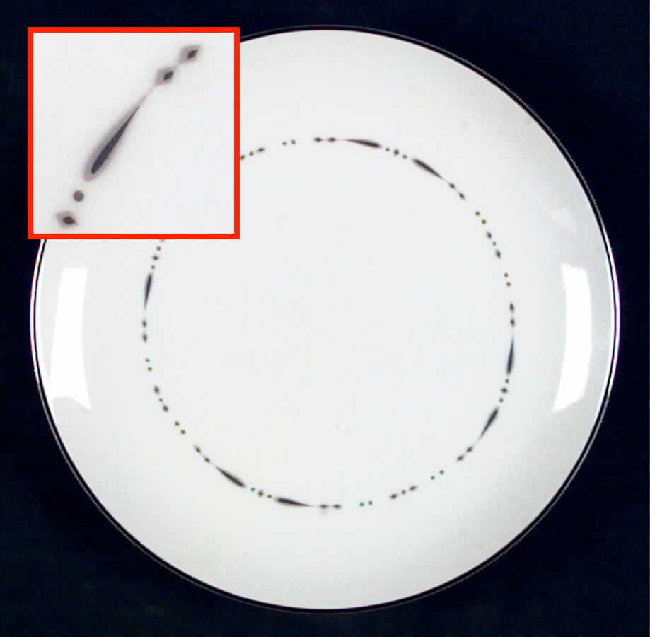 Silhouette Dinner Plate by Sango-1