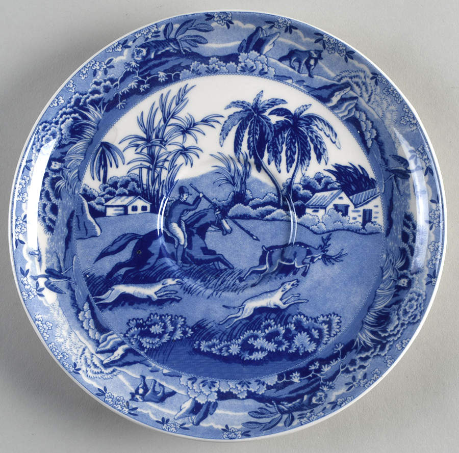 Engraver's Archive Collection Saucer for Jumbo Cup by Spode-1