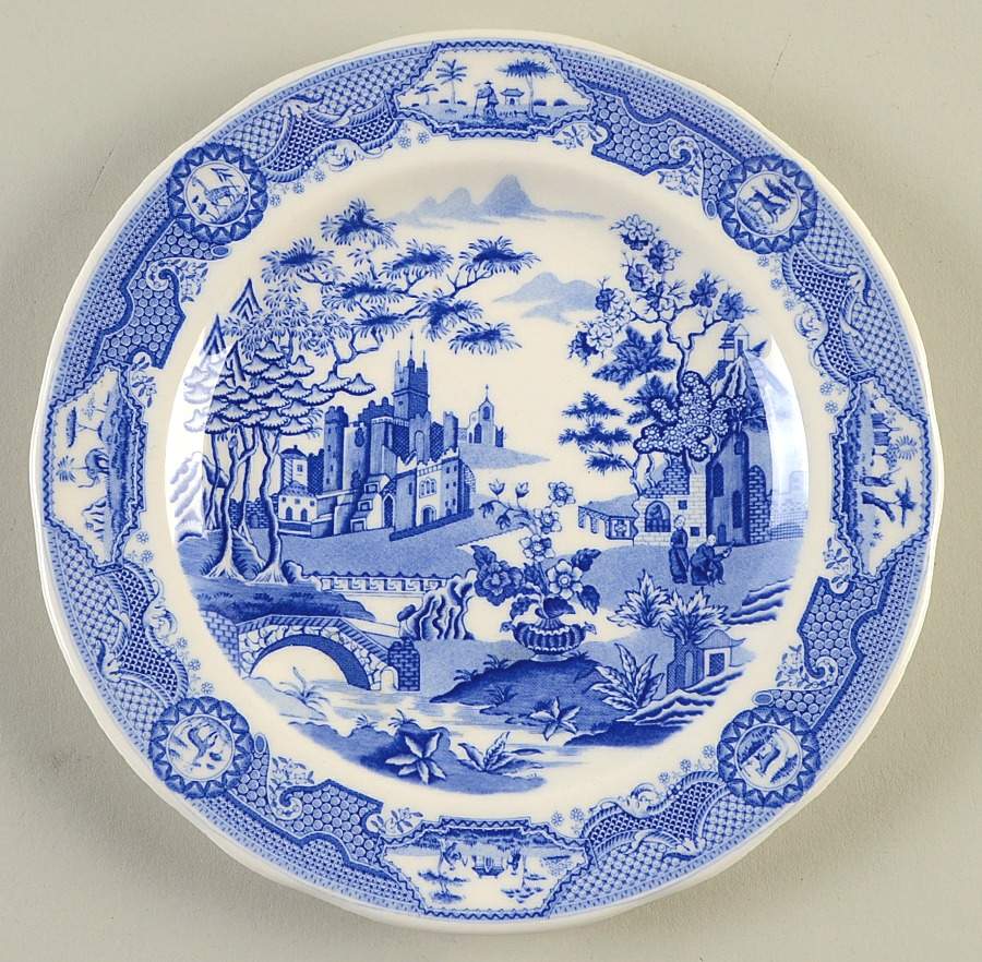 Engraver's Archive Collection Salad Plate by Spode-1