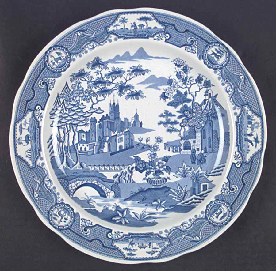 Engraver's Archive Collection Dinner Plate by Spode-1