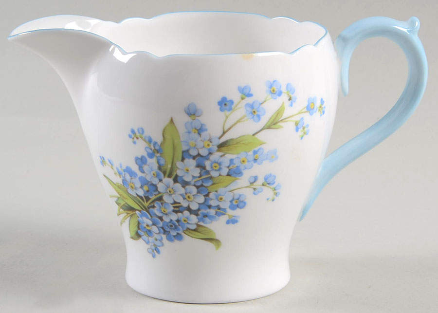 Forget Me Not Creamer by Shelley-1