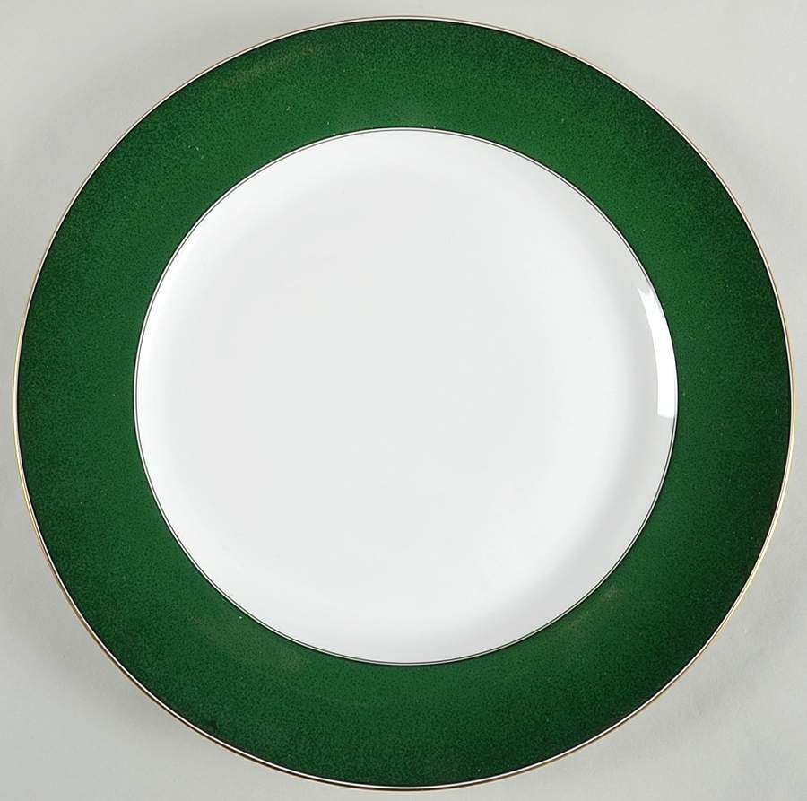 Europa Green Service Plate (Charger) by Spode-1