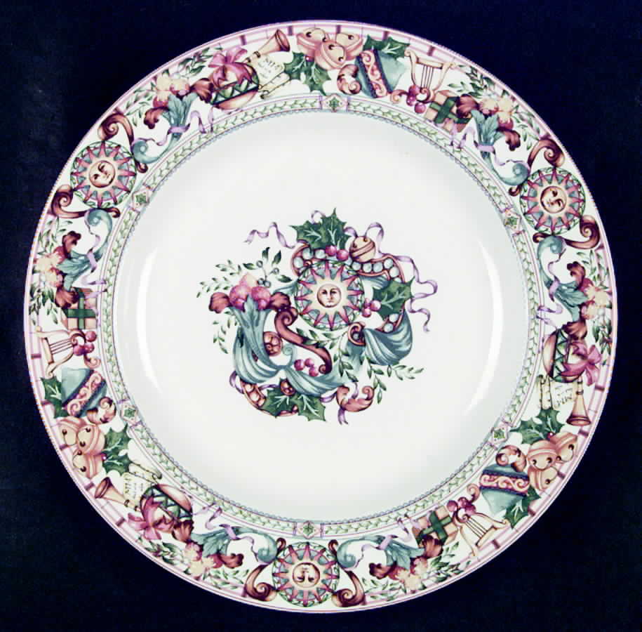 Millennium Christmas Dinner Plate by Spode-1