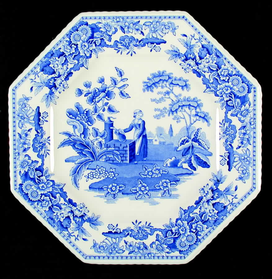 Sutherland Octagonal Luncheon Plate by Spode-1