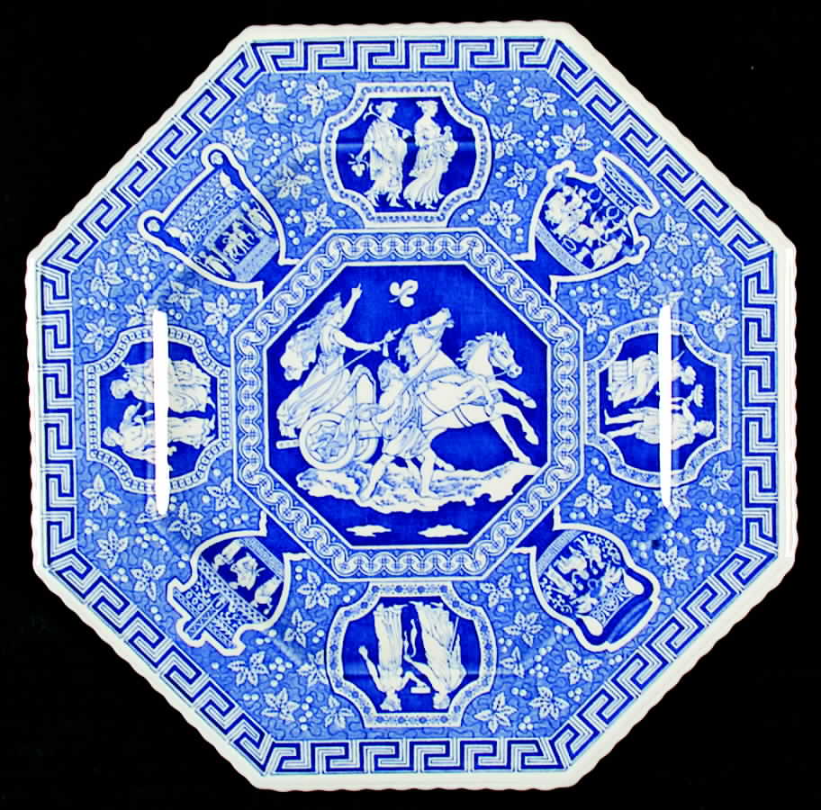 Sutherland Octagonal Luncheon Plate by Spode-1