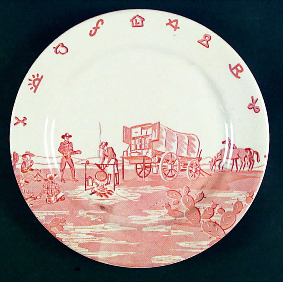 SHO186 Luncheon Plate by Shenango-1