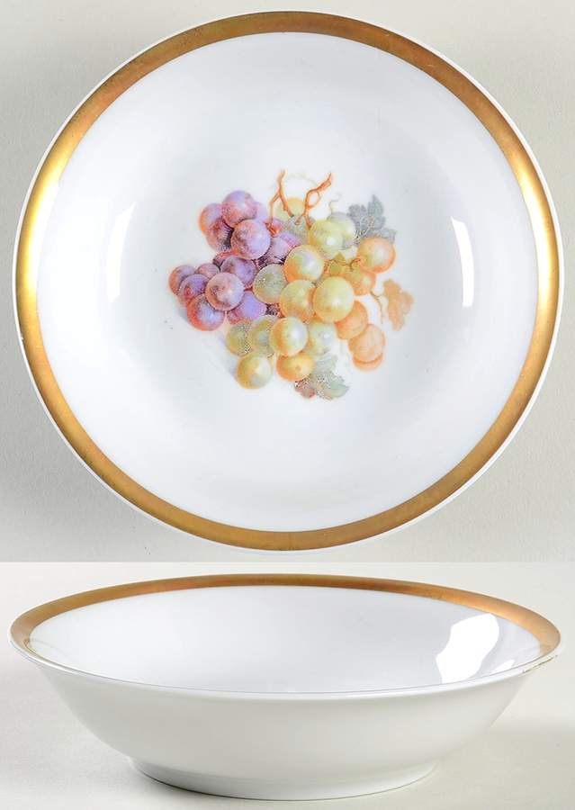 Orchard (Smooth, Coupe) Fruit/Dessert (Sauce) Bowl by Schumann - Bavaria-1