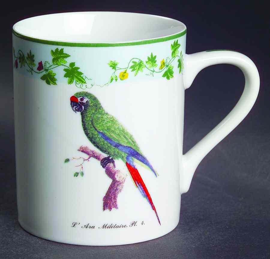 Monticello Parrots Mug by Sadek-1