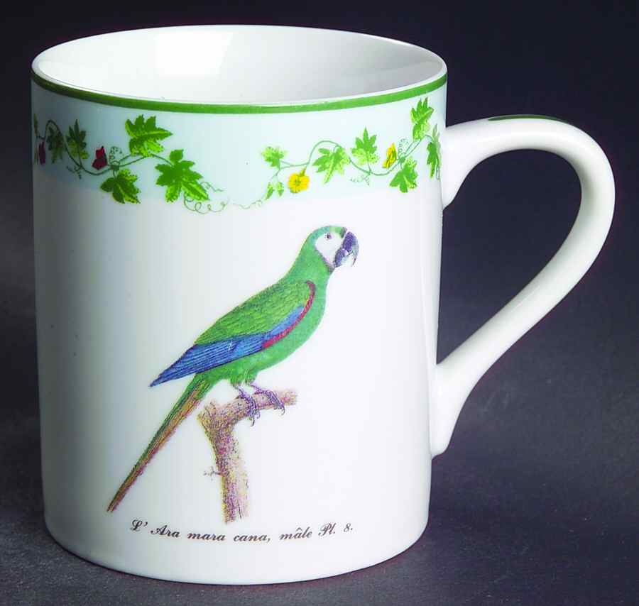 Monticello Parrots Mug by Sadek-1