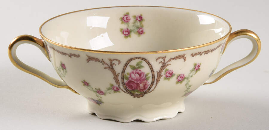 SCL39 Footed Cream Soup Bowl by Schlaggenwald-1