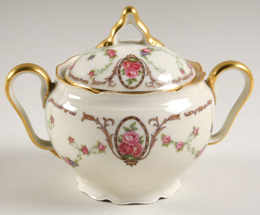 SCL39 Sugar Bowl & Lid by Schlaggenwald-1
