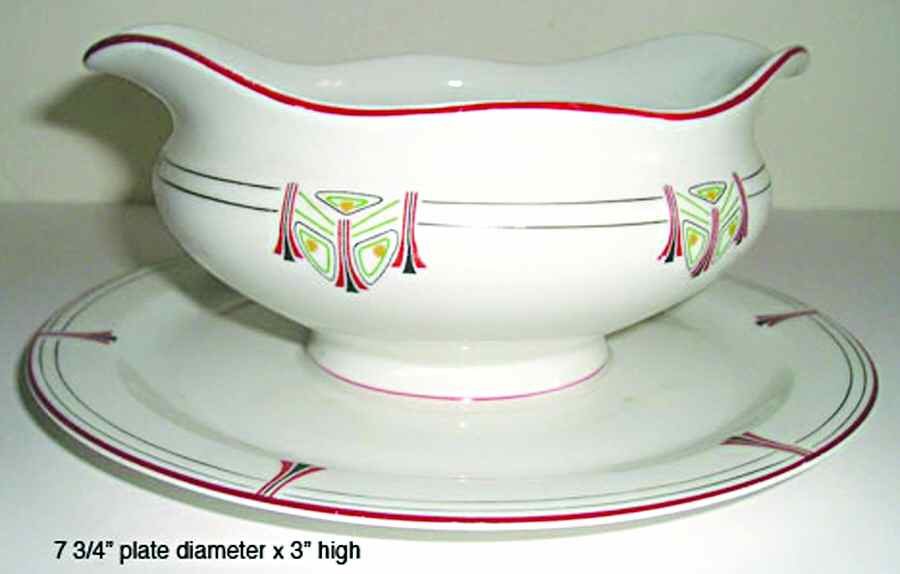 SY464 Gravy Boat with Attached Underplate by Syracuse-1