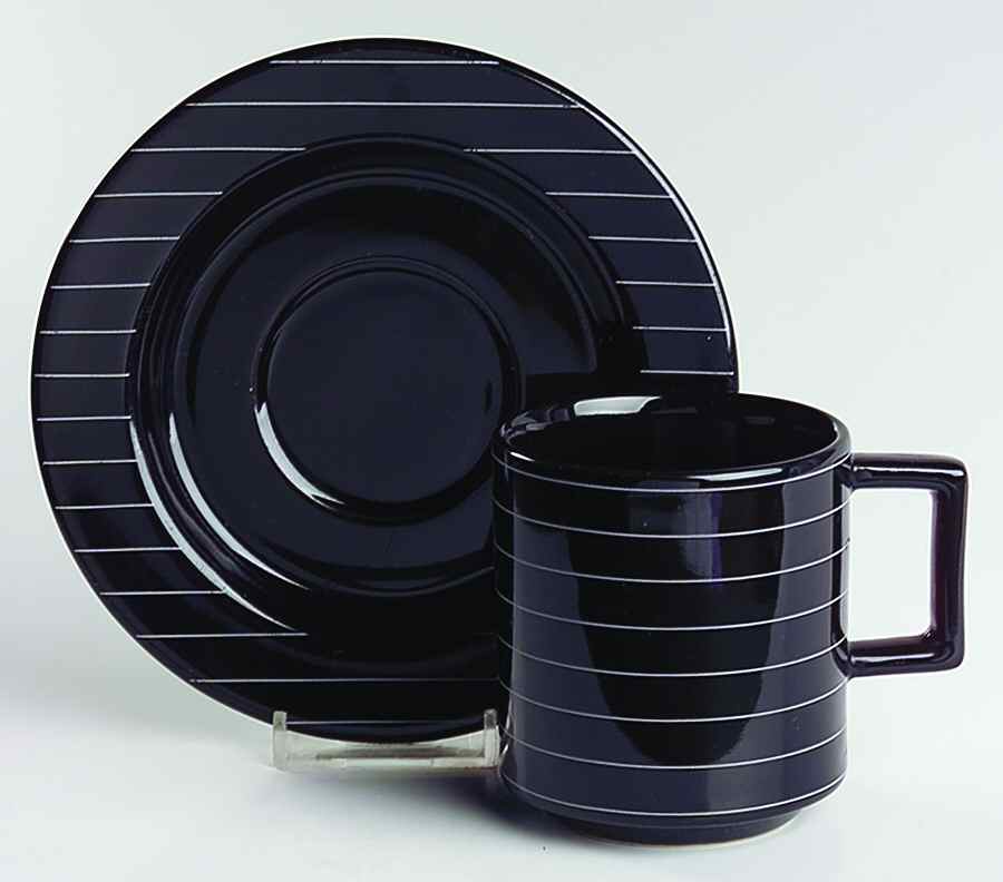 SAN58 Flat Cup & Saucer Set by Sango-1