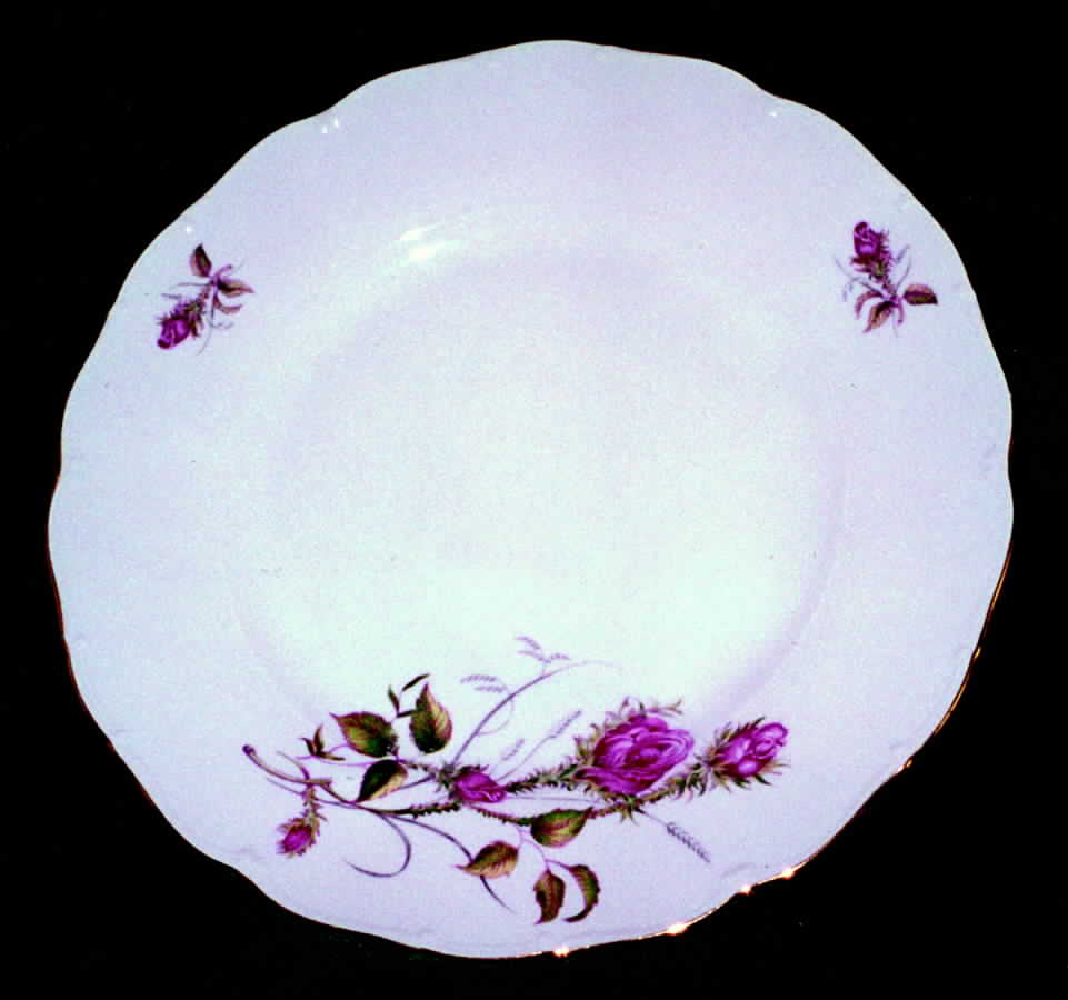 Moss Rose Salad Plate by Haas-Czjzek Coronado-1