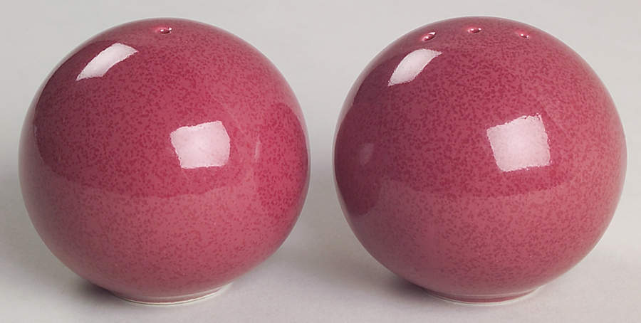 Colorstone Cinnabar (Textured) Salt & Pepper Set by Sasaki-1