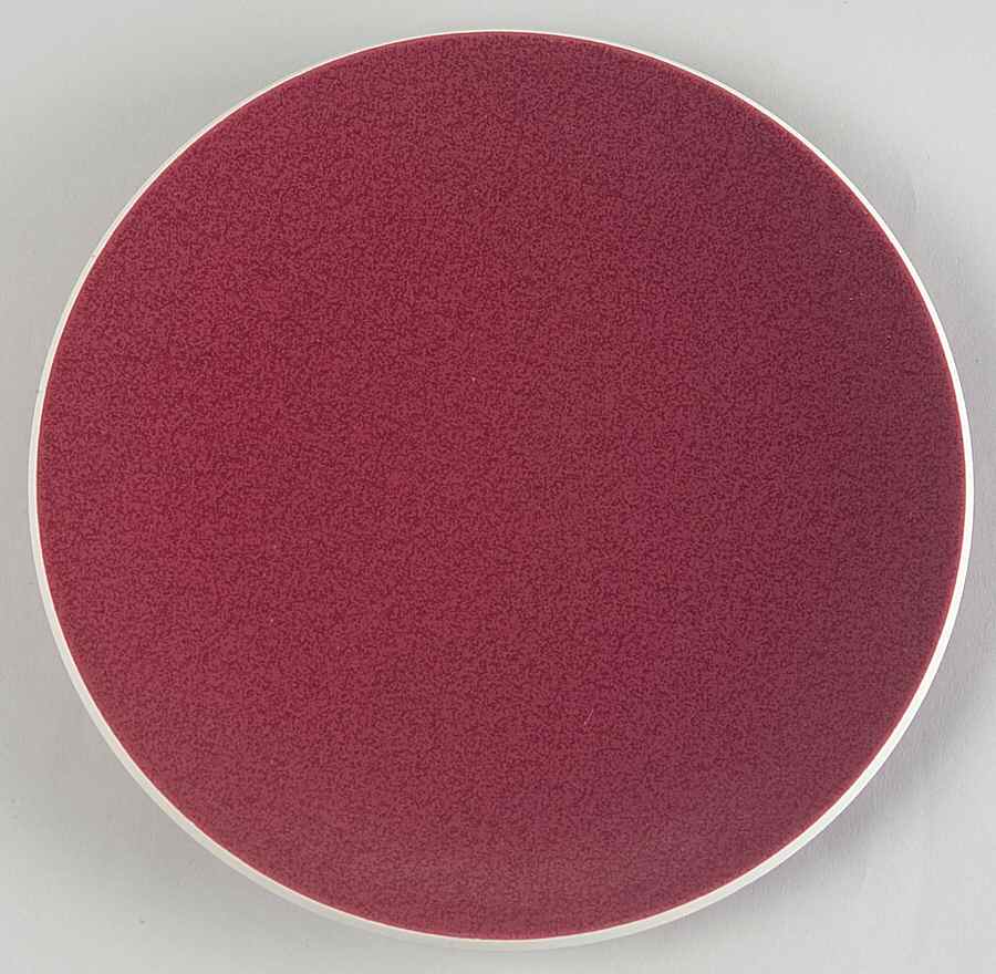 Colorstone Cinnabar (Textured) Salad Plate by Sasaki-1