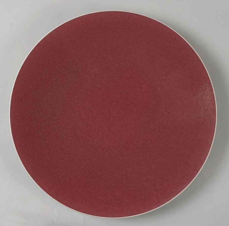 Colorstone Cinnabar (Textured) 13" Chop Plate (Round Platter) by Sasaki-1