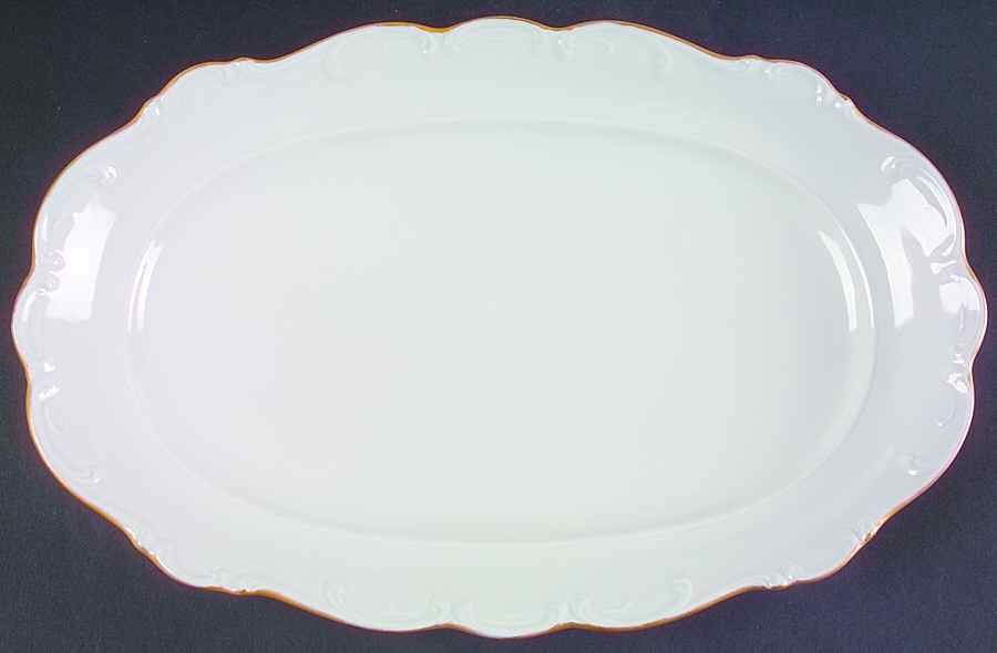 SCH275 14" Oval Serving Platter by Schumann - Bavaria-1