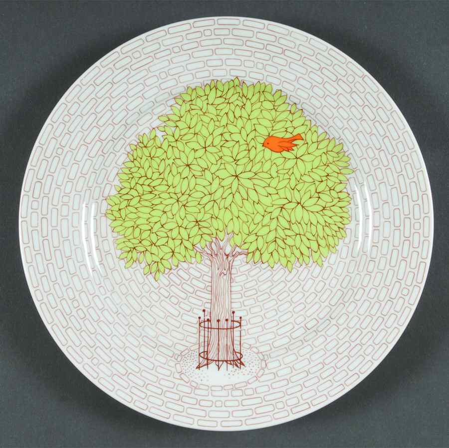 Town House Salad Plate by Shafford-1