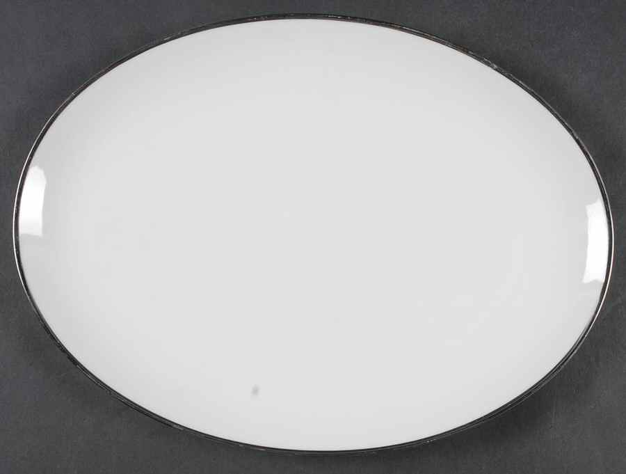 1077 12" Oval Serving Platter by Sone-1
