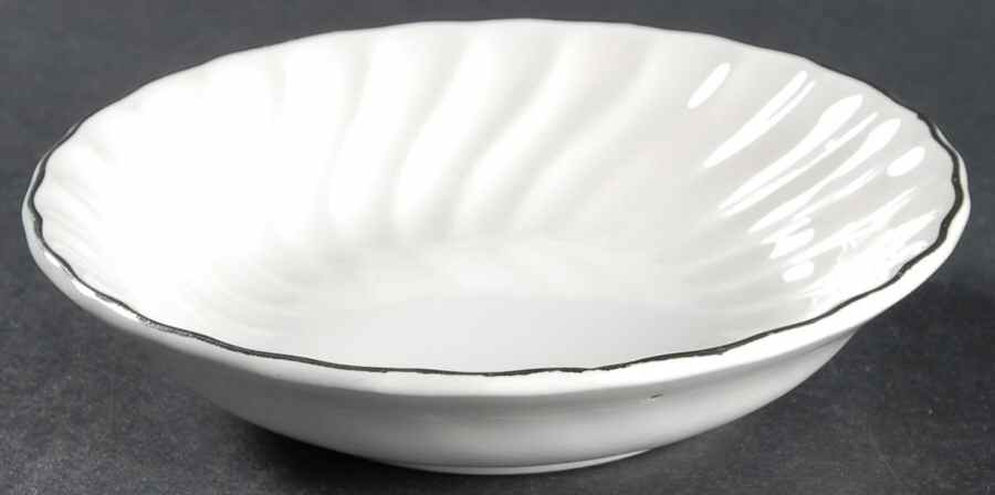 Platinum Swirl Fruit/Dessert (Sauce) Bowl by SCIO-1