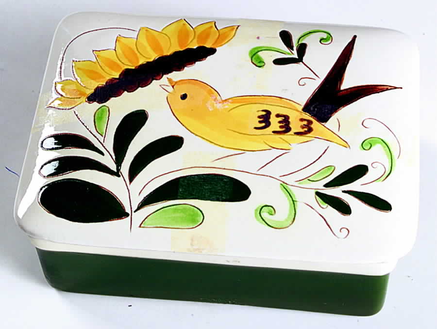 3843 Cigarette Box & Lid by Stangl-1