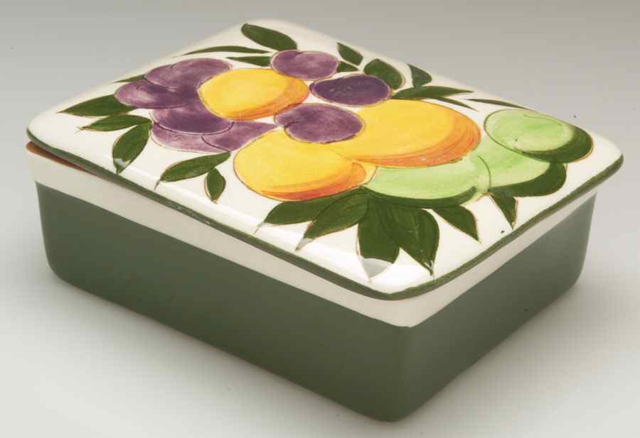 Citrus Fruit Cigarette Box & Lid by Stangl-1
